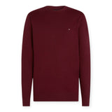 Maglie a manica lunga Uomo Tommy Hilfiger - Pima Org Ctn Cashmere Crew Neck - Bordeaux