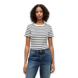T-shirt Donna Tommy Hilfiger - Slim Cody C-Nk S/S Tee - Blu