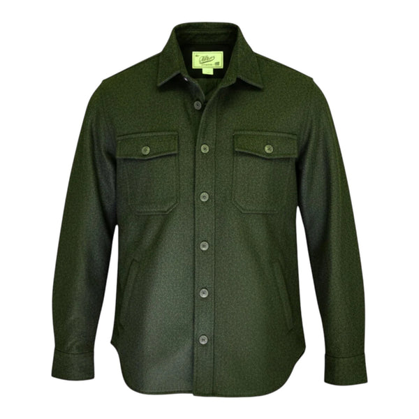 Giacche Uomo Bl'ker - Blker Wool Donegal Trapunta Hunter - Verde