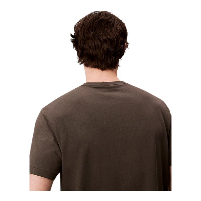 T-shirt Uomo Calvin Klein - Ss Easy Monogram Tee - Grigio