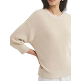 Maglie Donna nice things - Maglia Con Maniche Scese - Beige