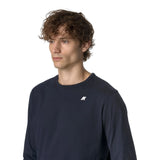 Maglie a manica lunga Uomo K-Way - Elmer Js Peach - Blu