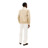 Felpe senza cappuccio Uomo Tommy Hilfiger - Mix Media Stand Cllr - Beige
