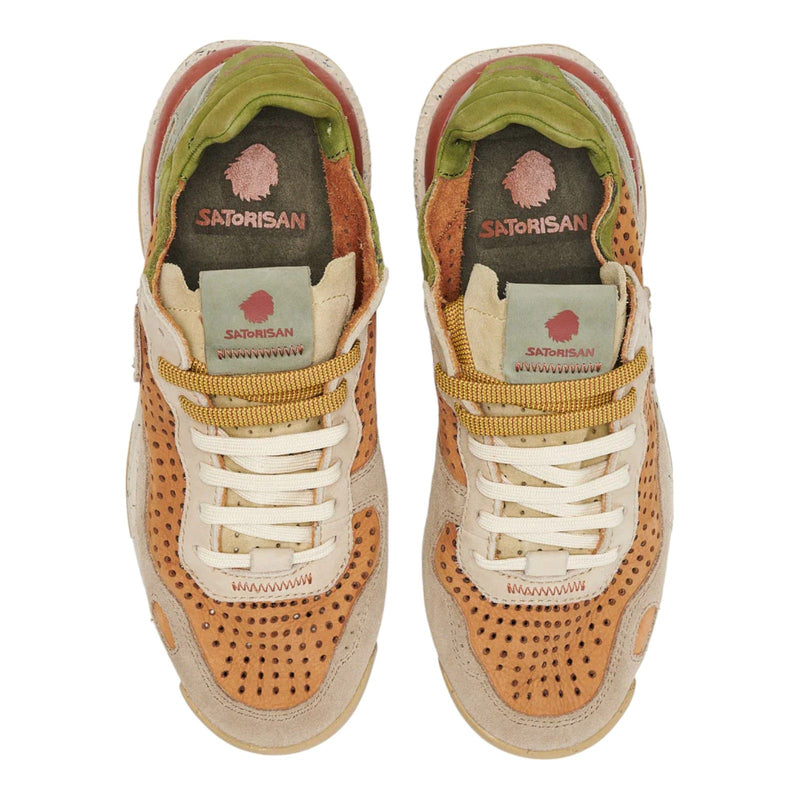 Sneaker Donna Satorisan - Chacrona Laser Premium - Arancione