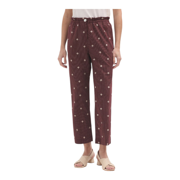 Pantaloni Donna nice things - Pantalone - Marrone