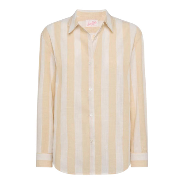 Camicie Donna Mc2 Saint Barth - Meredith Long Sleeve Shirt - Multicolore