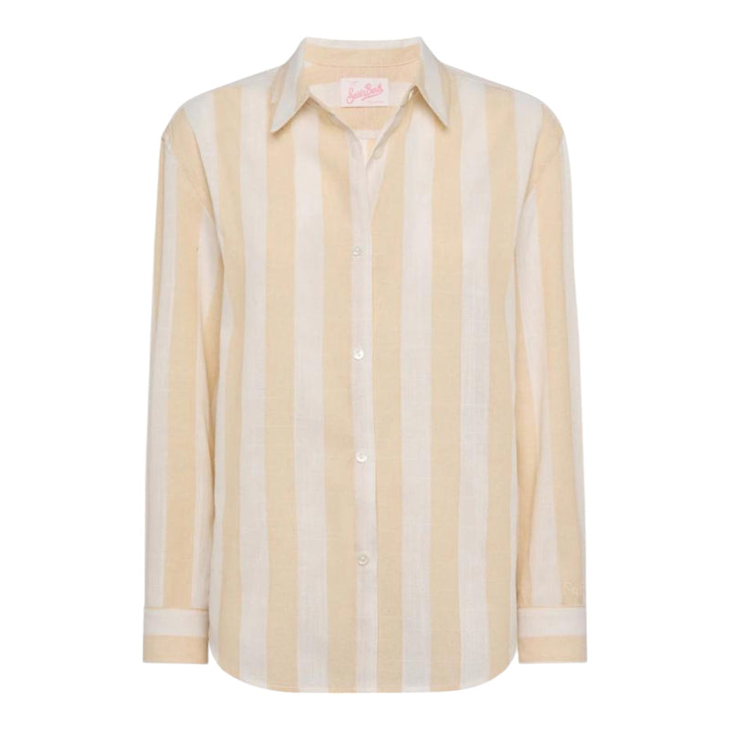 Camicie Donna Mc2 Saint Barth - Meredith Long Sleeve Shirt - Multicolore