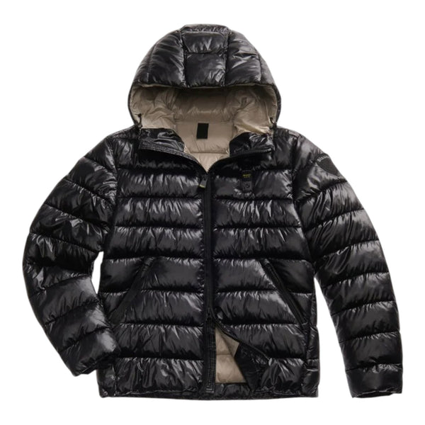 Piumini Uomo Blauer - Adams Giubbini Corti - Nero