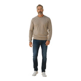 Maglioni Uomo Alpha Studio - Girocollo M/L Contrasti Geelong Base - Beige