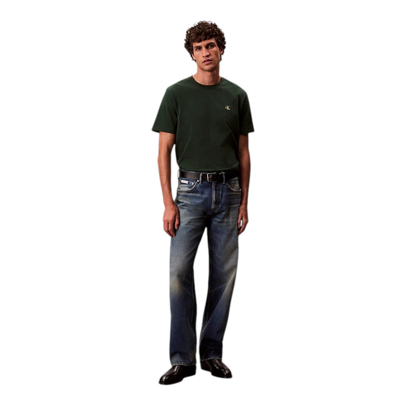 T-shirt Uomo Calvin Klein - Ss Easy Monogram Tee - Verde