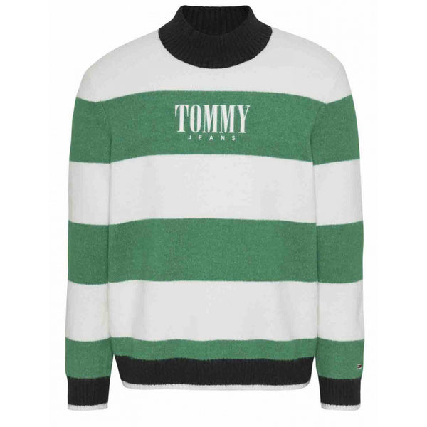Maglioni Uomo Tommy Hilfiger - Tjm Rlxd Serif Stripe Sweater - Multicolore