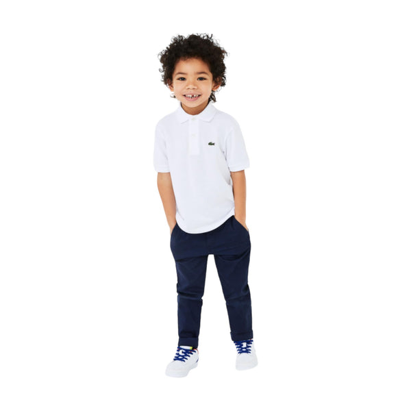 Polo Bambini Unisex Lacoste - Maglietta M/C - Bianco