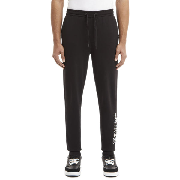 Pantaloni sportivi Uomo Calvin Klein - Ck Address Logo Hwk Pant - Nero