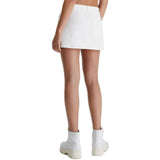 Gonne casual Donna Calvin Klein - Badge Micro Skirt - Bianco