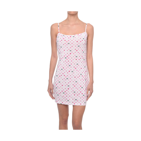 Vestiti casual Donna Chiara Ferragni - Abito Rainbow - Bianco
