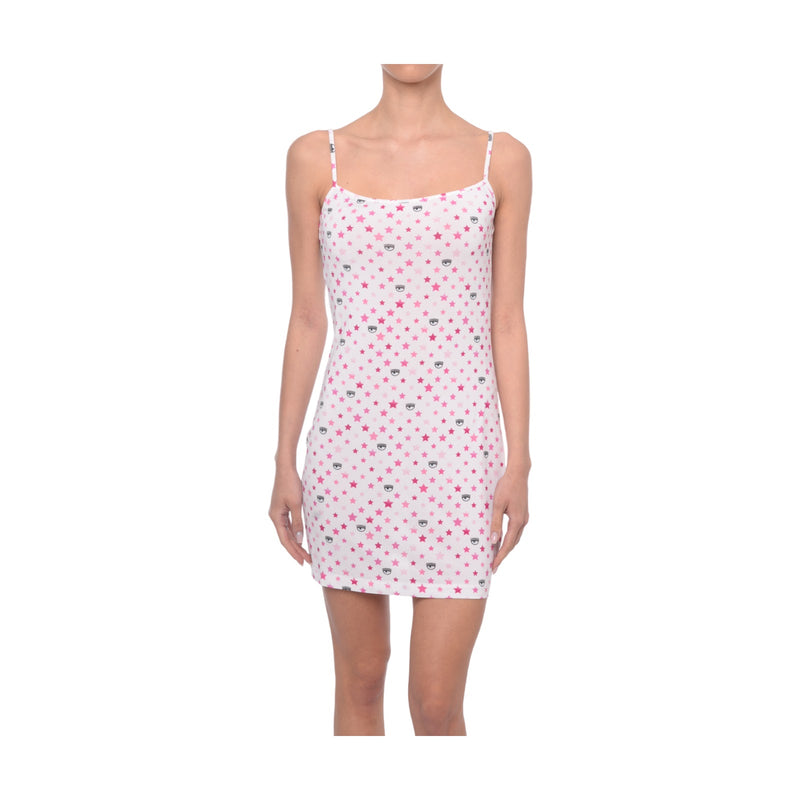 Vestiti casual Donna Chiara Ferragni - Abito Rainbow - Bianco