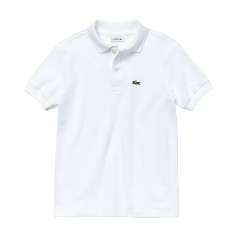 Polo Bambini Unisex Lacoste - Maglietta M/C - Bianco