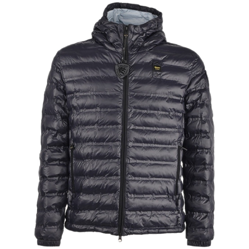 Giubbini Uomo Blauer - Giubbini Corti Imbottiti Ovatta - Blu