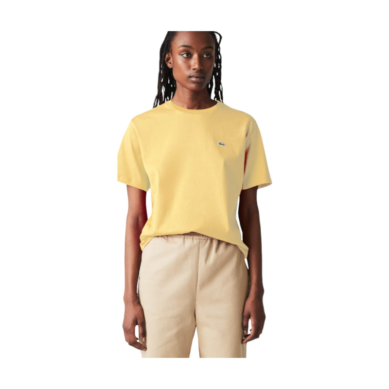 T-shirt Donna Lacoste - T-Shirt - Giallo