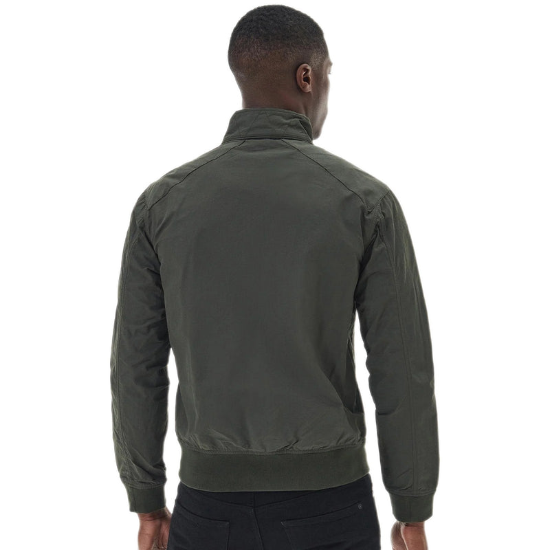 Giubbini Uomo Barbour International - Rectifier Harrington Casual - Verde