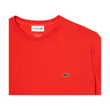 T-shirt Uomo Lacoste - T-Shirt 100% Pima Cotton - Arancione