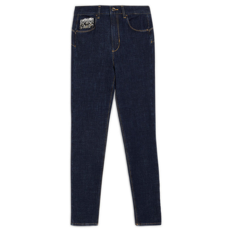 Jeans Donna Liu Jo - B.up Divine H.w. - Celeste
