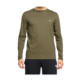 Maglie Uomo Lacoste - T-Shirt Girocollo Pima Ml - Verde