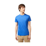 T-shirt Uomo Lacoste - T-Shirt 100% Pima Cotton - Blu elettrico