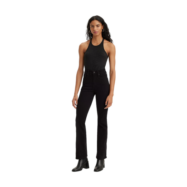 Jeans Donna Levi's - 725 High Rise Bootcut - Nero