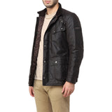 Giubbotti Uomo Barbour International - Duke Wax Jacket - Marrone