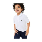 Polo Bambini Unisex Lacoste - Maglietta M/C - Bianco