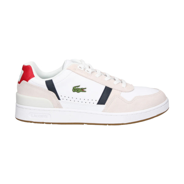 Sneaker Uomo Lacoste - T-Clip 0120 2 Sma - Bianco