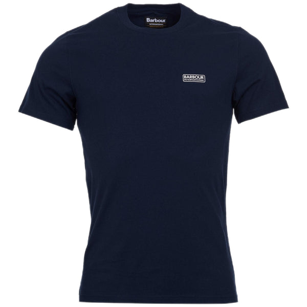T-shirt Uomo Barbour International - Small Logo Tee - Blu
