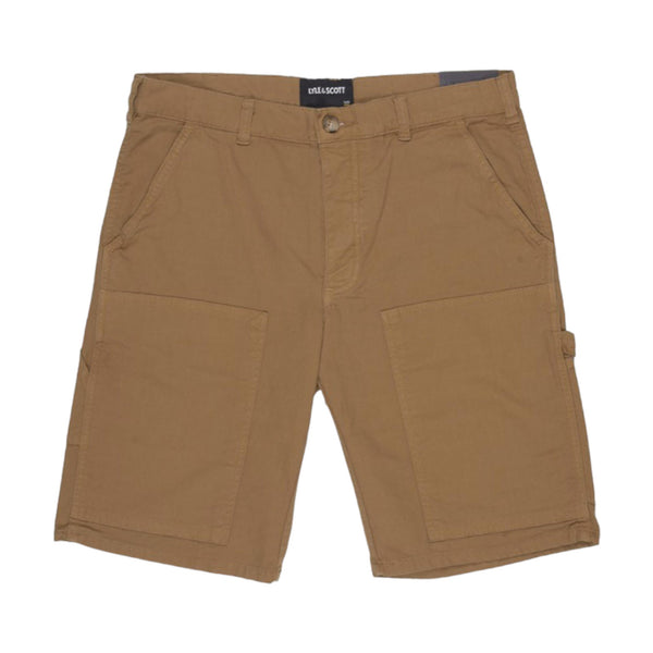 Pantaloncini Uomo Lyle & Scott - White Hart Lane Shorts - Marrone