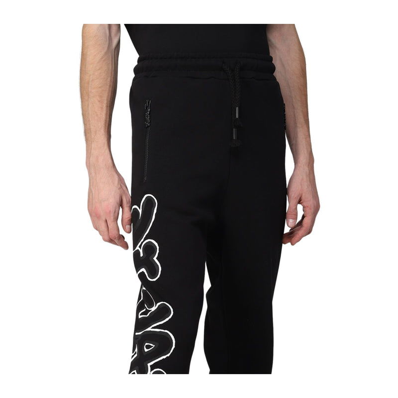 Pantaloncini sportivi Uomo Disclaimer - Pantalone Uomo In Felpa - Nero