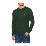 Maglioni Uomo Lyle & Scott - Cable Jumper - Verde