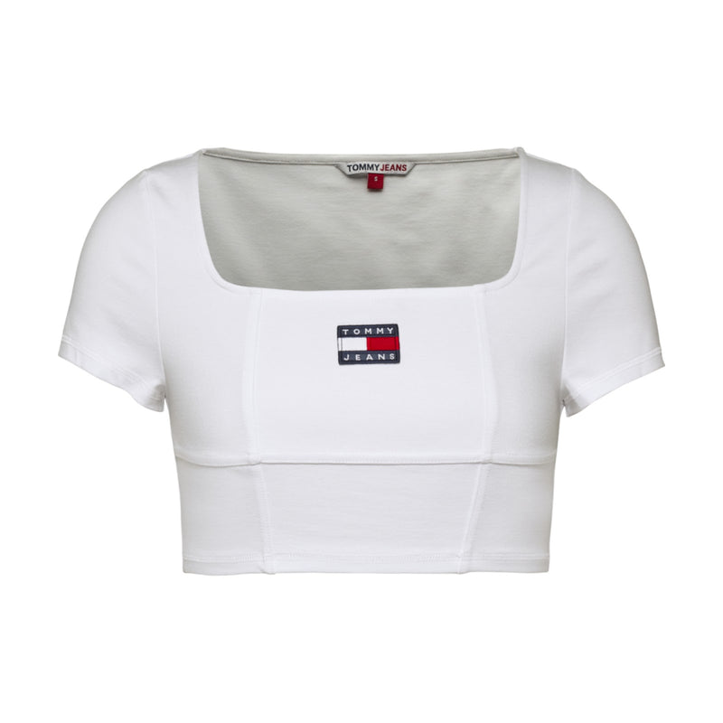 Canotte e top Donna Tommy Hilfiger - Tjw Crp Archive Top - Bianco