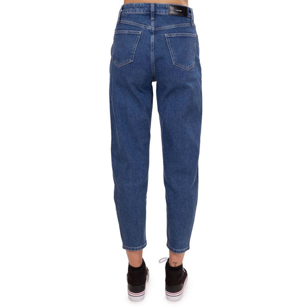 Jeans Donna Calvin Klein - Mom Jean - Blu