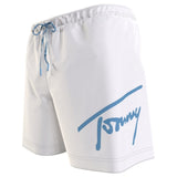 Pantaloncini e calzoncini Uomo Tommy Hilfiger - Sf Medium Drawstring Logo Tommyjeans - Bianco