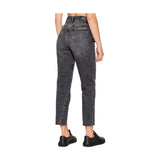 Jeans Donna Liu Jo - Ecs Pant. Mom Crop W - Nero