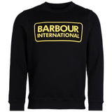 Felpe senza cappuccio Uomo Barbour International - Large Logo Sweat - Nero