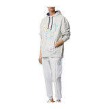 Felpe con cappuccio Uomo Tommy Hilfiger - Tjm College Tie Dye Hoodie Garzata - Grigio