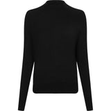 Maglioni Donna Calvin Klein - Rib Mock Neck Sweater - Nero