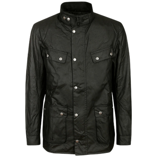 Giubbotti Uomo Barbour International - Duke Wax Jacket - Nero