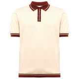 Polo Uomo Alpha Studio - Polo M/M Bottoni Color's Detail - Avorio
