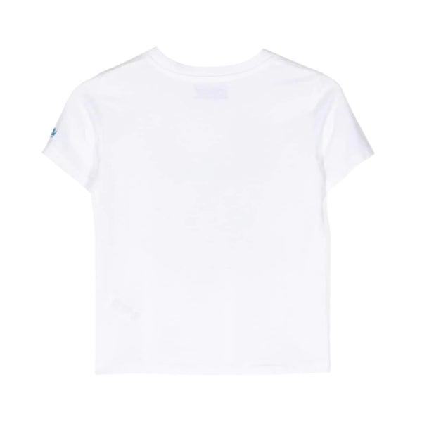 T-shirt Bambina Mc2 Saint Barth - Elly Cotton T-Shirt - Bianco