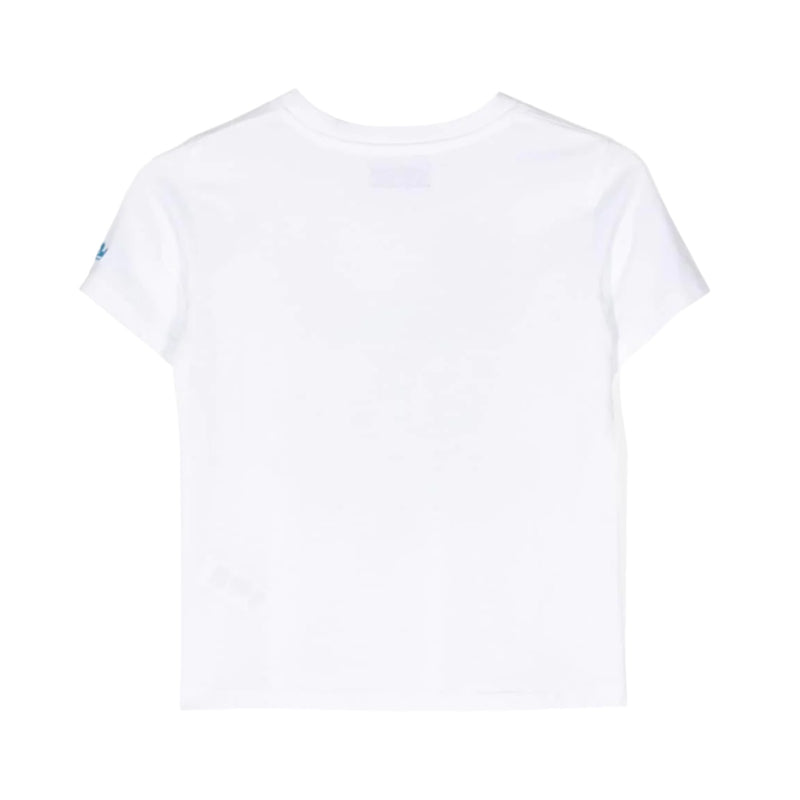 T-shirt Bambina Mc2 Saint Barth - Elly Cotton T-Shirt - Bianco