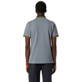 Polo Uomo K-Way - Polo Manica Corta Vince - Grigio