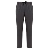 Pantaloni Uomo Alpha Studio - Jogging Coulisse Light Gabardine - Nero