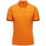 Polo Uomo K-Way - Polo Manica Corta Vincent - Arancione